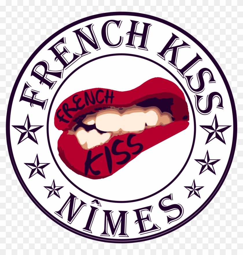 Créa Du Logo French Kiss Nîmes, Association Évènementiel - Label #165133