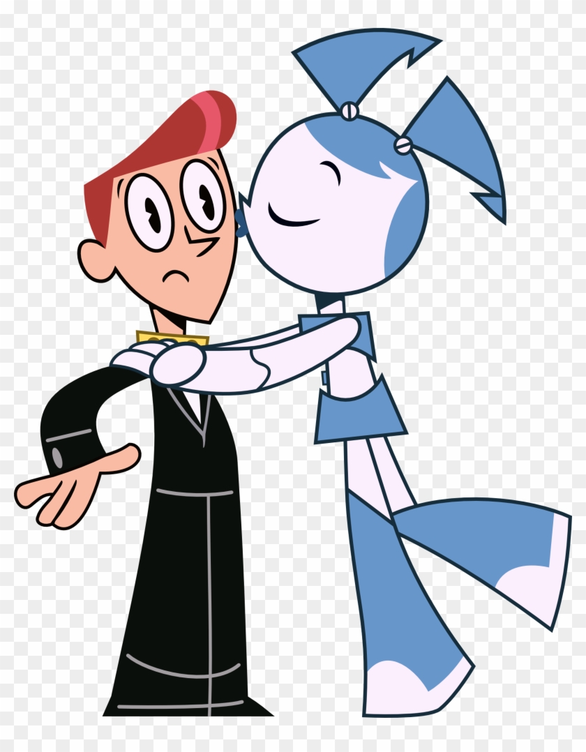 Parting Kiss By Frankrt - My Life As A Teenage Robot Kiss #165137