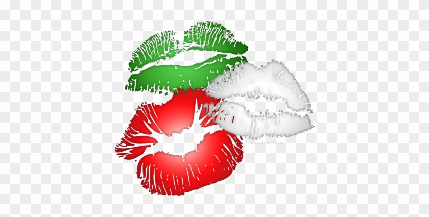 Italian Kissing Lips - Kiss Me I M Irish Lips #165286