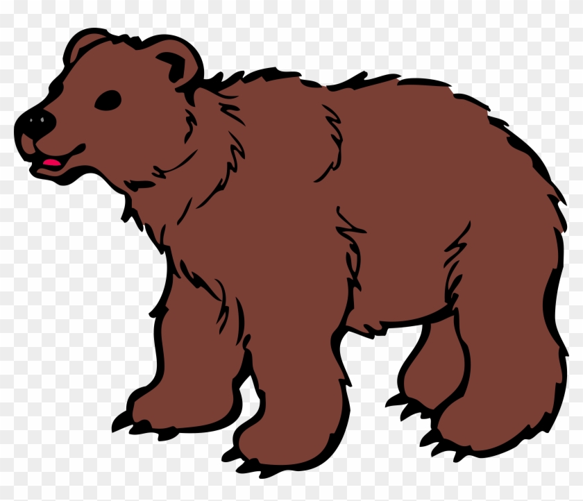 Grizzly Bear Clipart Big Animal - Bear Clipart #165317