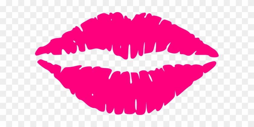 Lips Kiss Hot Pink Mouth Love Allurance Al - Lips Clip Art #165326