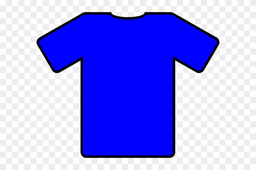 Sweatshirt - Clip Art Blue T Shirt #165355