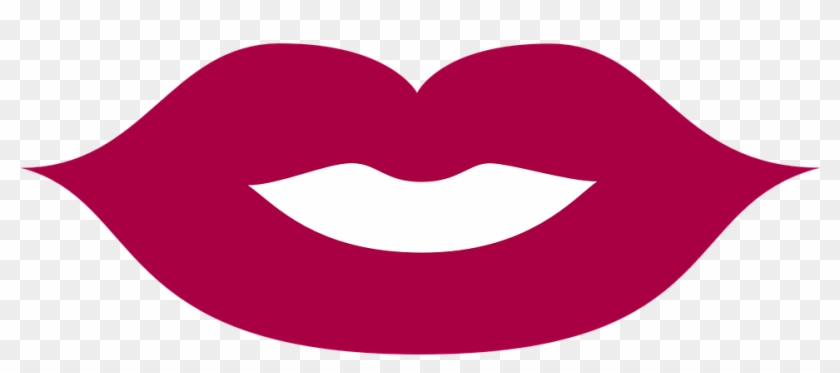Lips Kiss Woman Female Lipstick Glamour Makeup - Kreslené Pery #165371