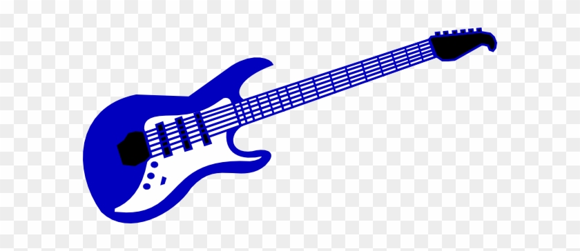 Blue - Blue Electric Guitar Clip Art #165459