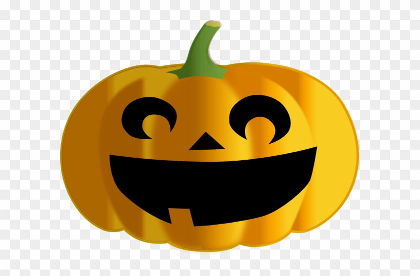 Pumpkin Clipart Mouth - Halloween Pumpkin Ornament (oval) #165462