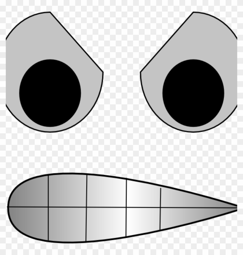 Googly Eyes Png Angry Eyes With Mouth Clip Art At Clker - Clip Art #165536
