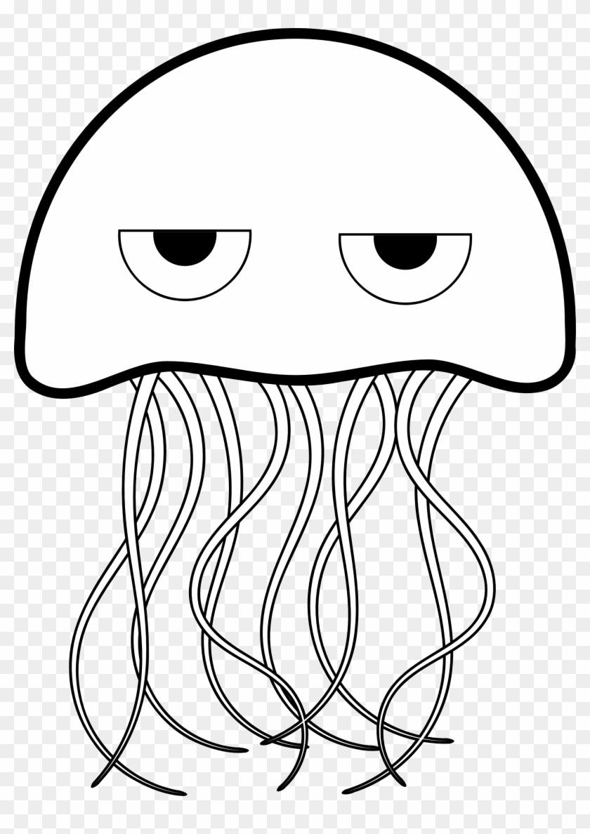 Sea Turtle Clip Art Jellyfish Coloring Book - Jellyfish Coloring Page #165524