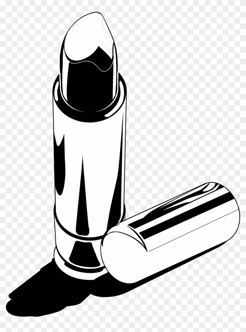 Lipstick Black And White Clipart - Thin Line Between Love And Hate #165667