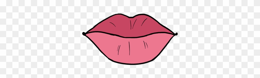 Lips Header - Lips Drawing Png #165679