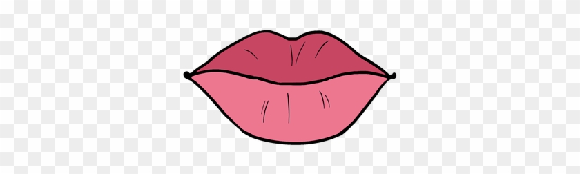 Lips Header - Lips Drawing Png #165679
