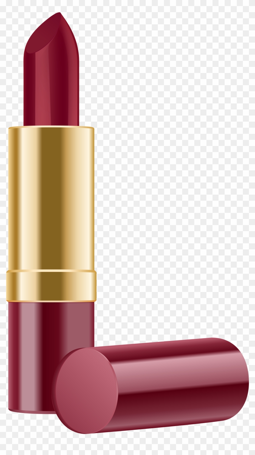 Red Lipstick Png Clip Art Image - Lipstick Clipart Png #165702