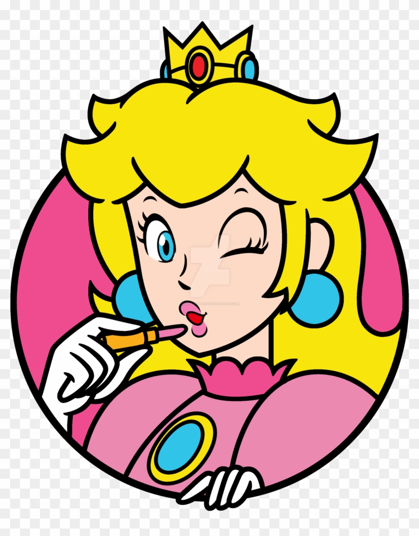 Peach Lipstick Icon By Famousmari5 Peach Lipstick Icon - Princess Peach #165718