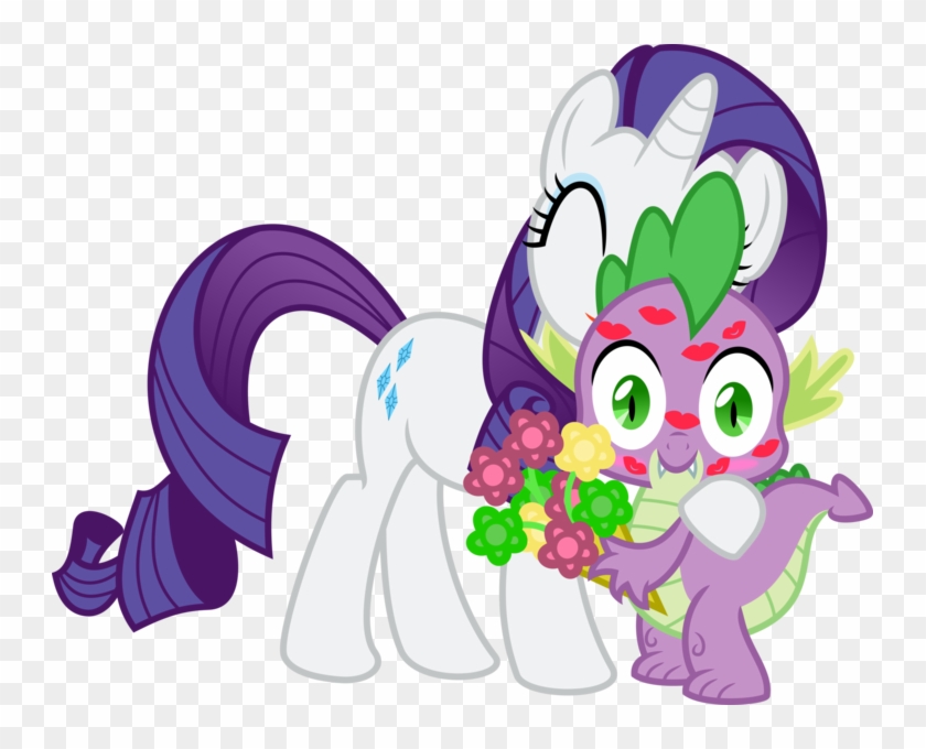 Sapphire-beauty0, Cute, Female, Flower, Hug, Kissing, - Rarity Vector #165757