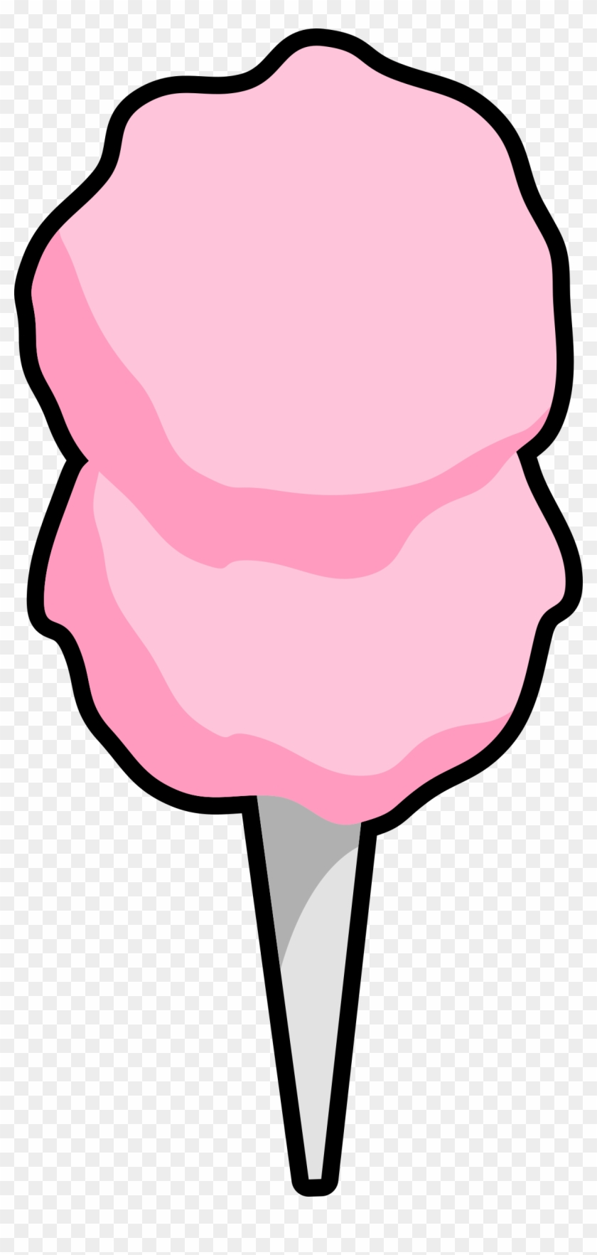 Cotton Candy Ice Cream Cake Clip Art - Cotton Candy Clip Art #165781