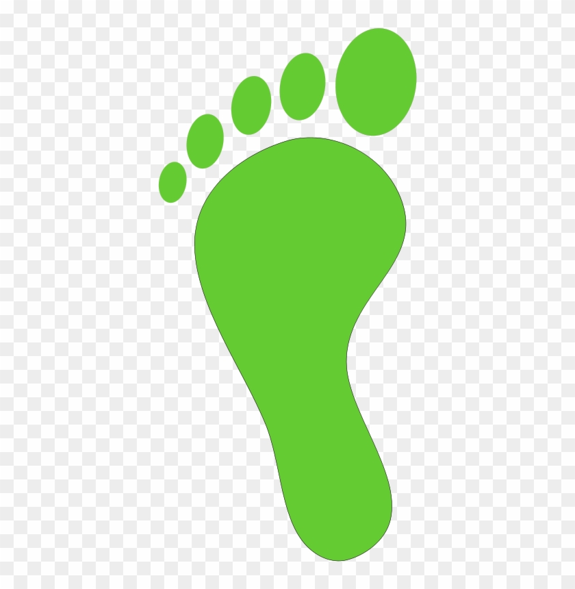 Foot Outline Clip Art - Foot Clip Art #165838