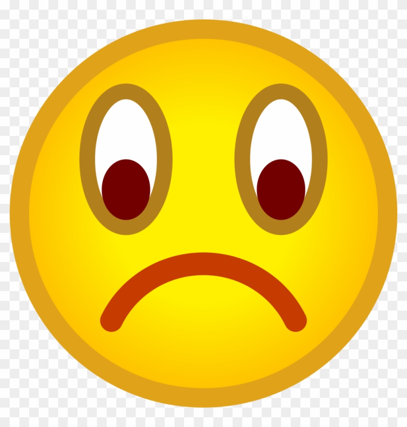 Sad Face Clip Art - Clip Art Of Sad Face #165889
