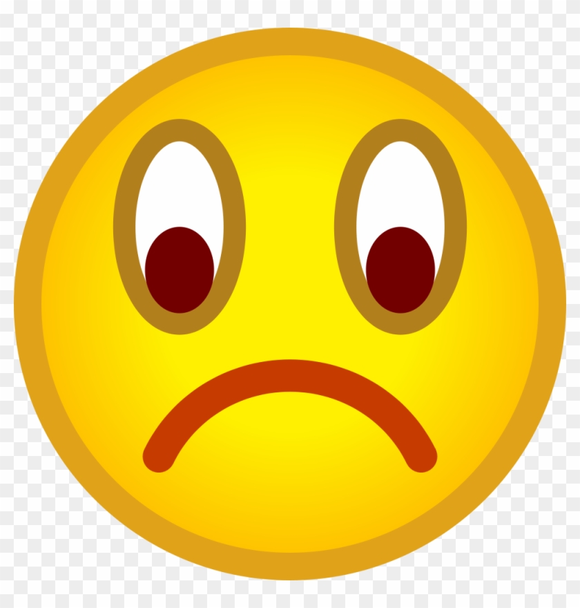 Sad Face Clip Art - Clip Art Of Sad Face #165889