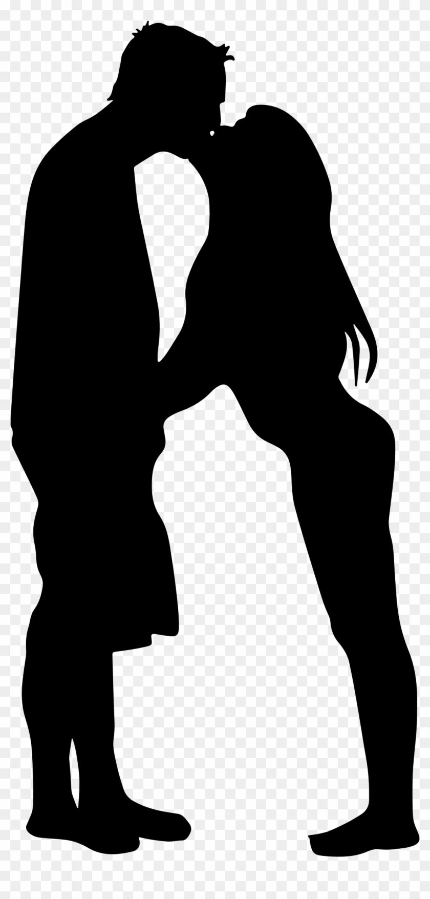 Big Image - Silhouette Kissing #166018