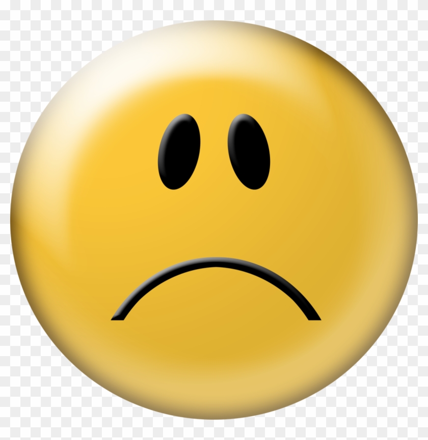 Frowning Smiley Face - Angry Face Emoji Png #166032