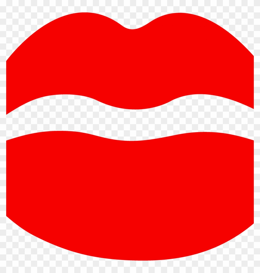 Kissing Clipart Lipps - Cartoon #166079