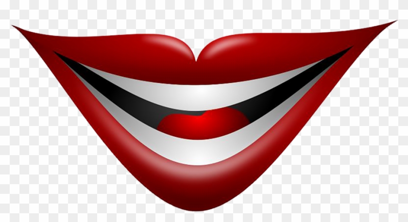 Smiley Mouth Lip Clip Art - Clown Smile #166200