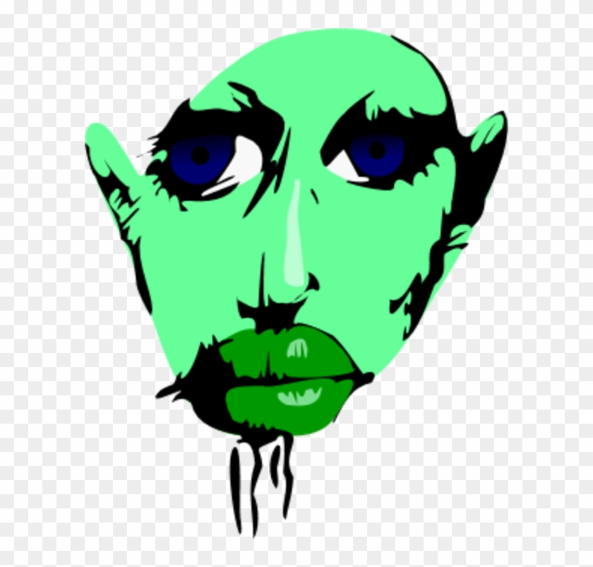 Indian Clip Art Of A Bald Man - Face #166234