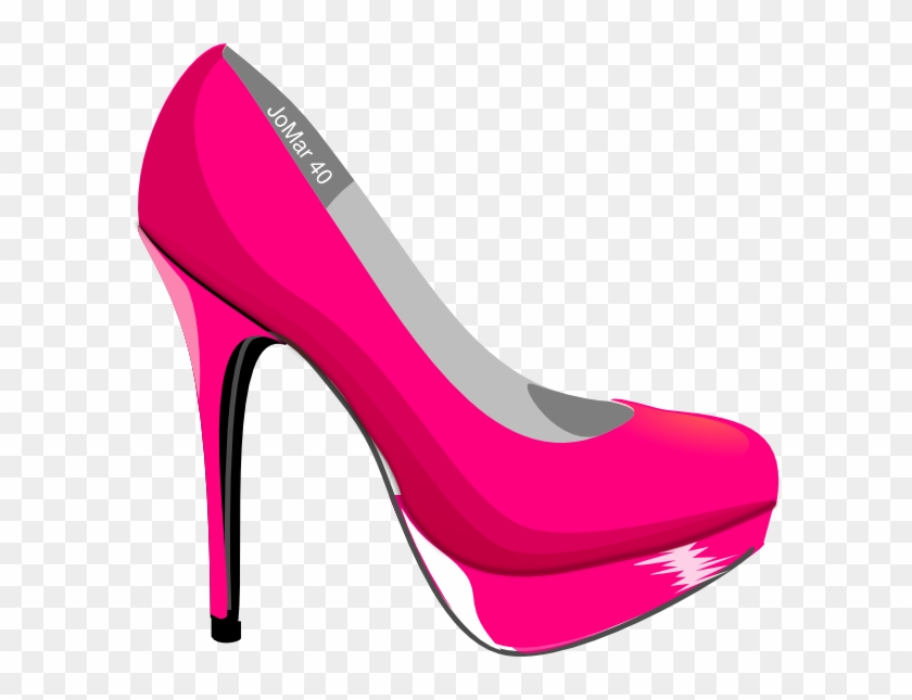 Pink High Heel Clipart #166277