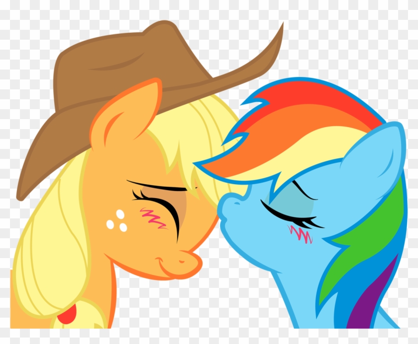 Applejack And Rainbow Dash - My Little Pony Ships #166346