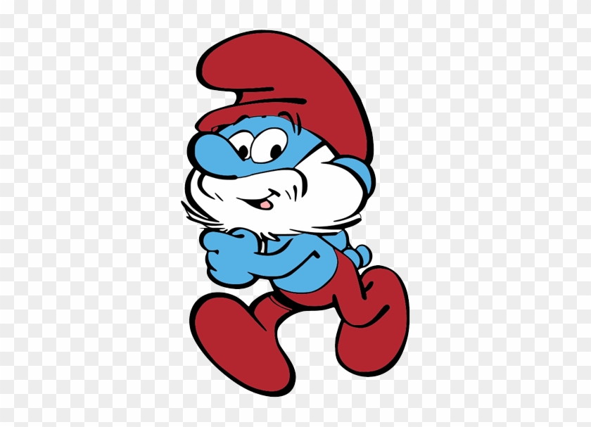 The Following Images Were Colored And Clipped By Cartoon - Smurfs Clipart #166520