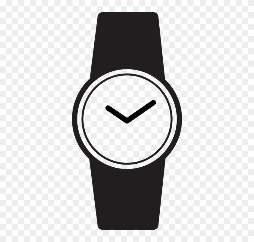 Watch Icon Wrist Isolated Watches Wristwatch Hand - Icono Reloj Mano #166716
