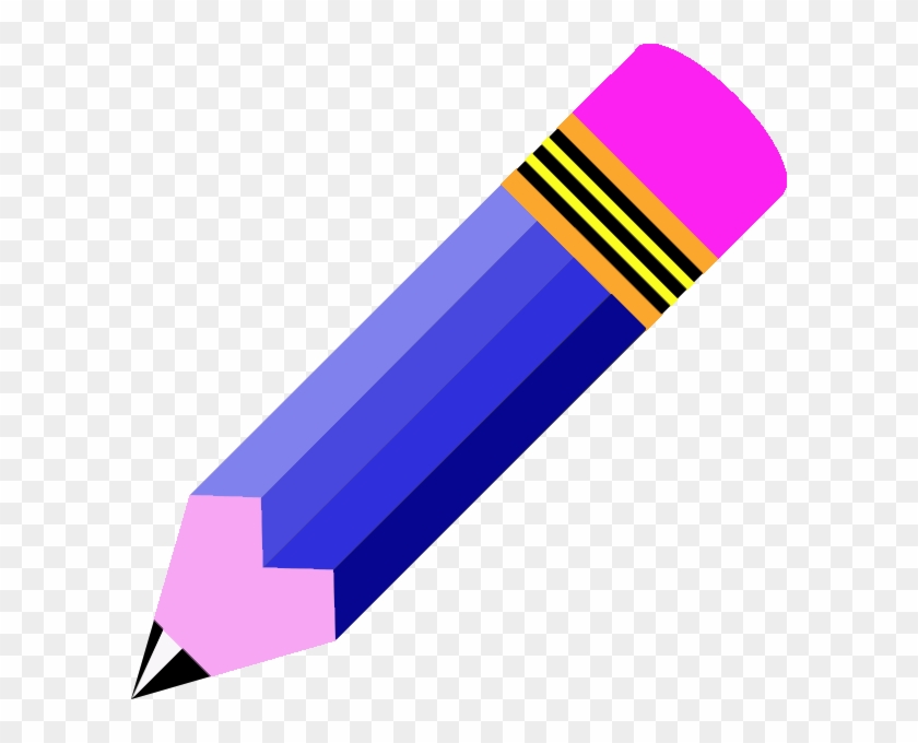 Pencil Black And White Clip Art - Pencil Black And White Clip Art #166724