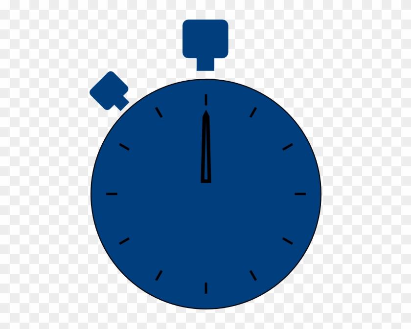 Blue Stop Watch Clip Art At Clker - Clip Art #166758