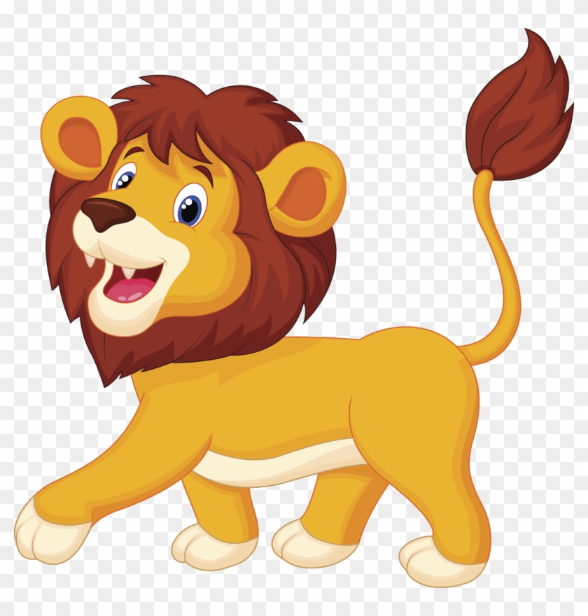 Lion Cartoon Animation Clip Art - Lion Cartoon Animation Clip Art #166796