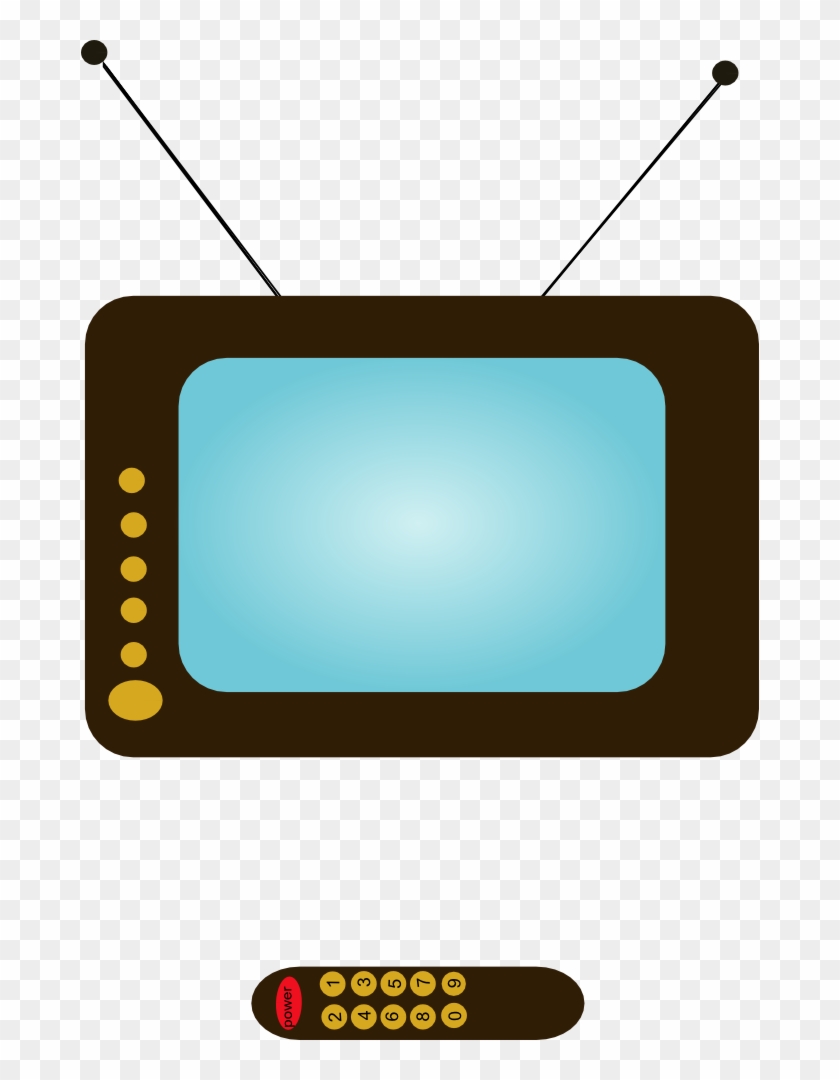 Free Tv Set 5 - Cartoon Tv And Remotes #166849