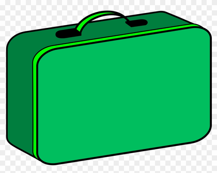 Packing A Healthy School Lunch Dr - Green Lunch Box Clipart #166874