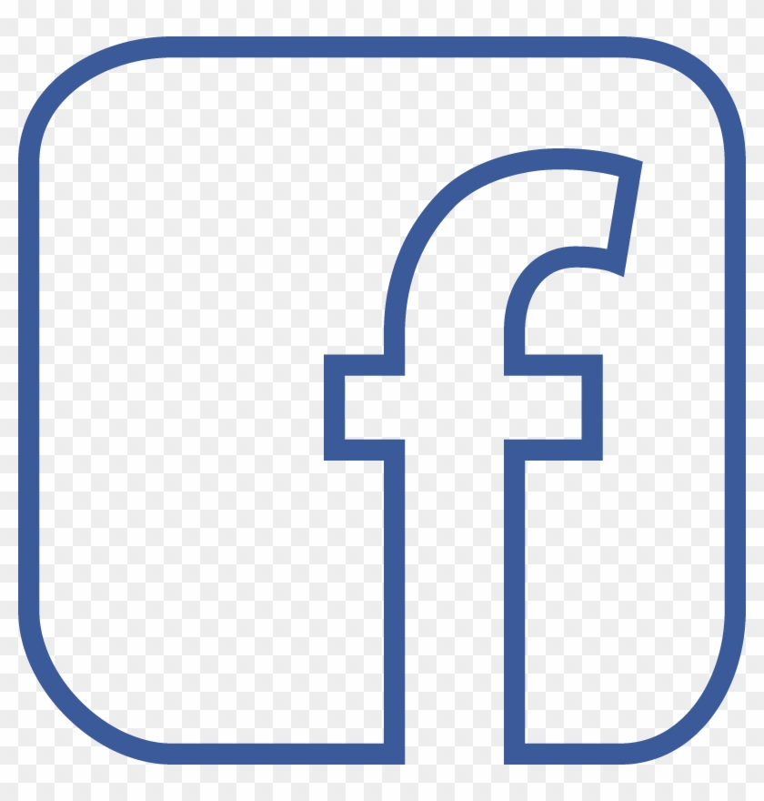 Facebook F Logo Png Home Find Us On Facebook - Facebook Logo Png Transparent Background #167006