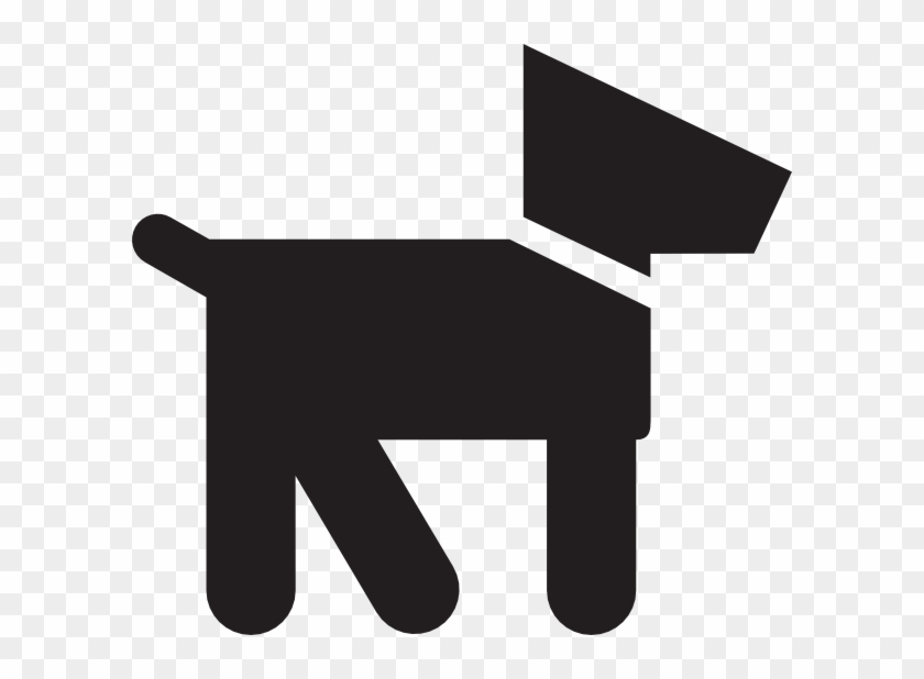 Dog Silhouette Clip Art - Pictogram Dog Png #167145