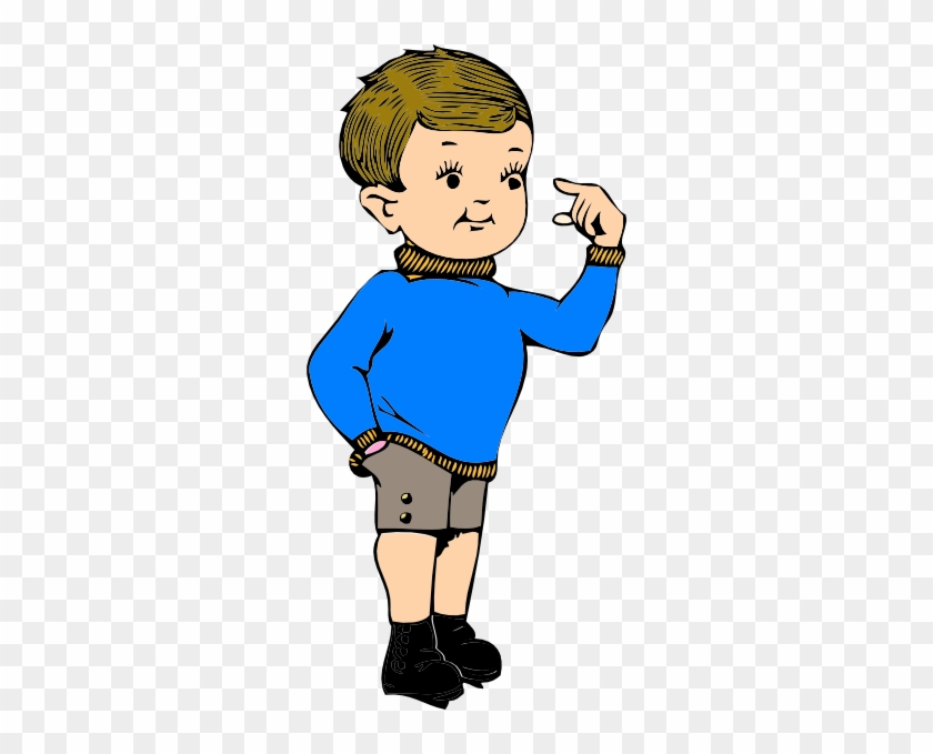 Tan Cliparts - Clip Art Of A Boy #167198