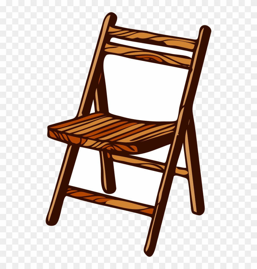 Cartoon Furniture Cliparts - Wooden Chair Clipart #167305
