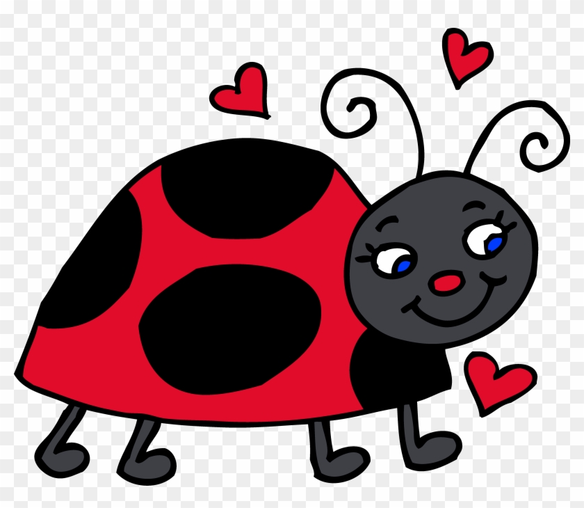 Cute Clipart Ladybird Pencil And In Color Cute Clipart - Cute Lady Bug #167342