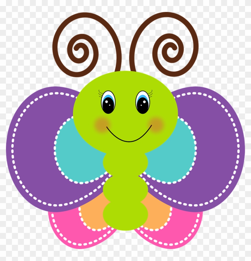 Patterns - Cute Butterfly Clipart #167366