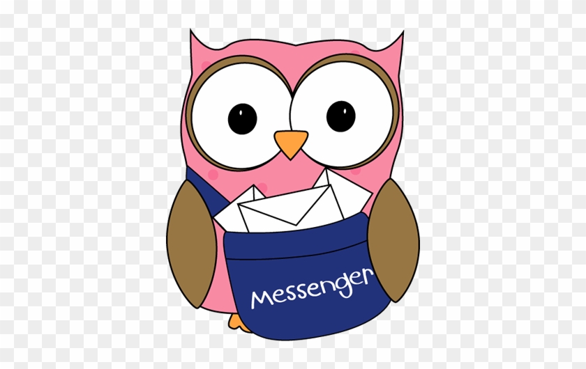 Owl Computer Cliparts - Messenger Clipart #167481