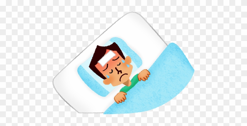 Sick Man In Bed - Sleep Disorder #167489