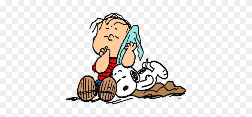 Tired Child Clip Art - Linus Snoopy #167491