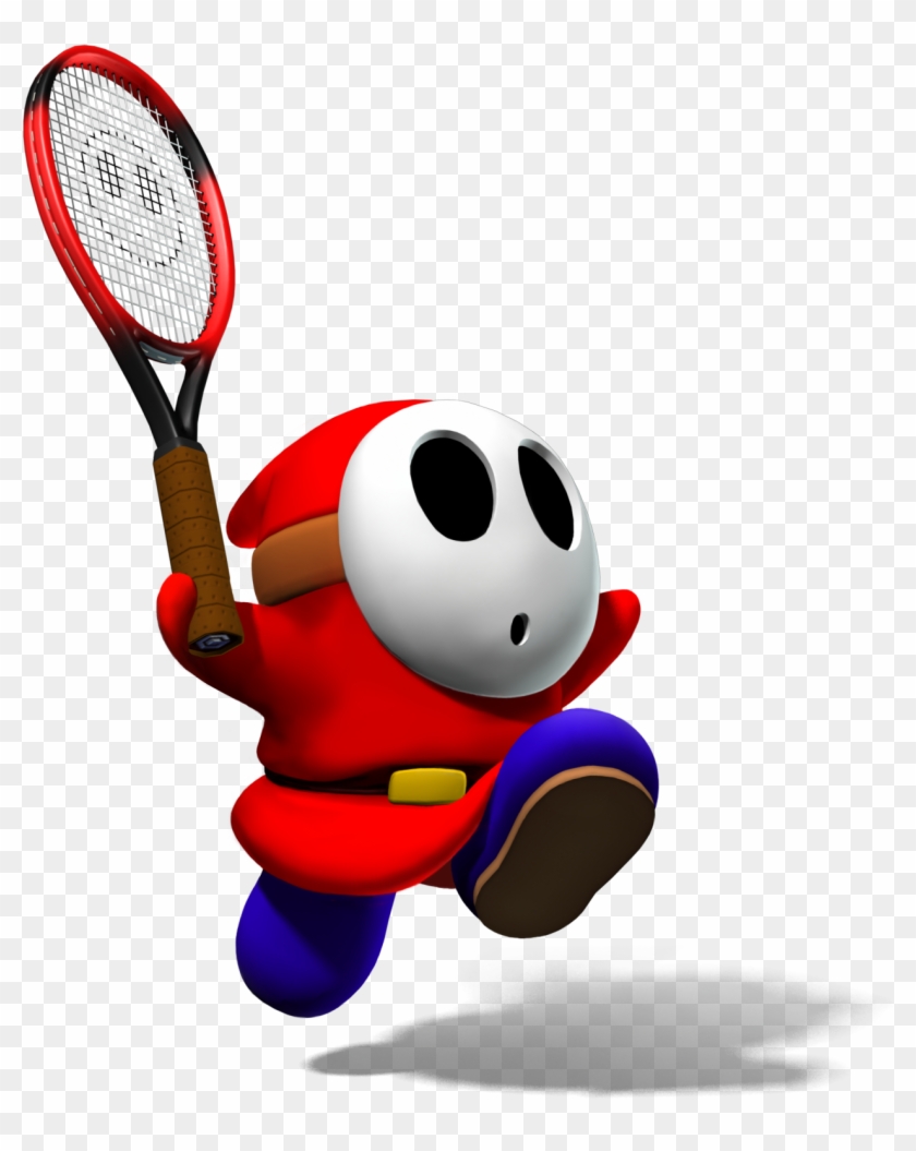 Shy Face Cliparts - Mario Tennis Shy Guy #167492