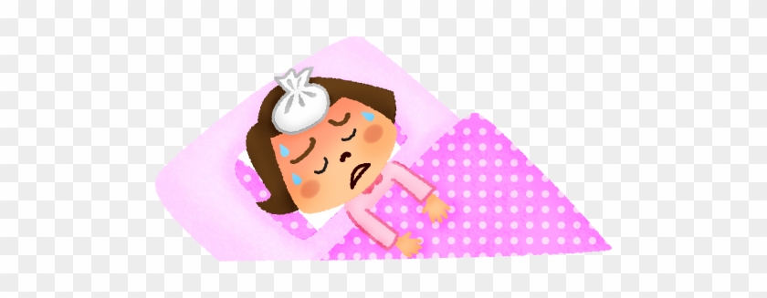 Sick Girl In Bed - Niño Durmiendo Png #167500