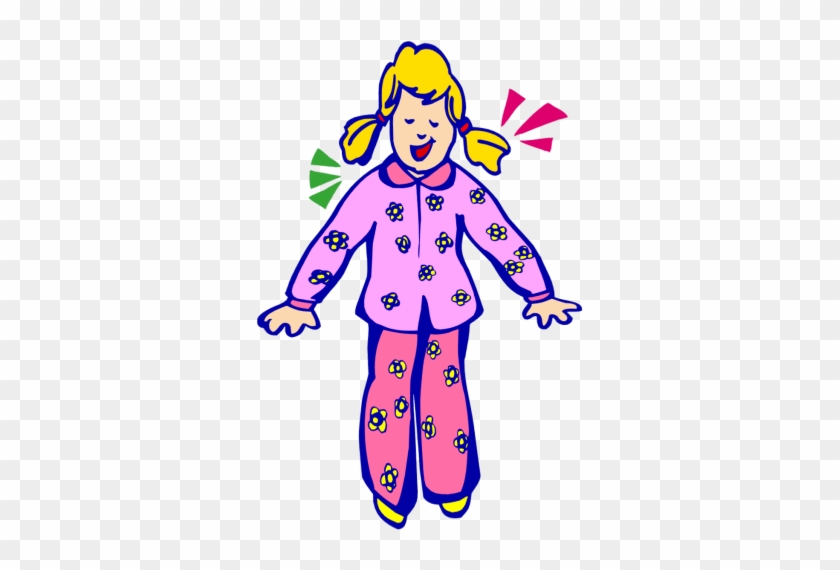 Pajama Clip Art - Put On My Pajamas #167505