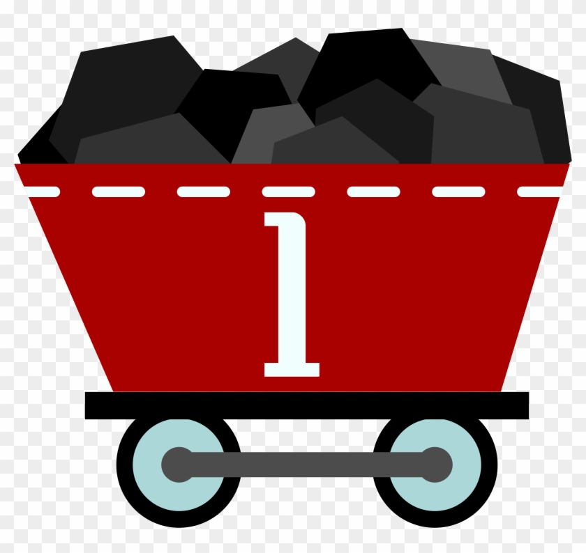 Railroad Clipart Coal Train - Train Of Coal Clipart - Full Size PNG ...