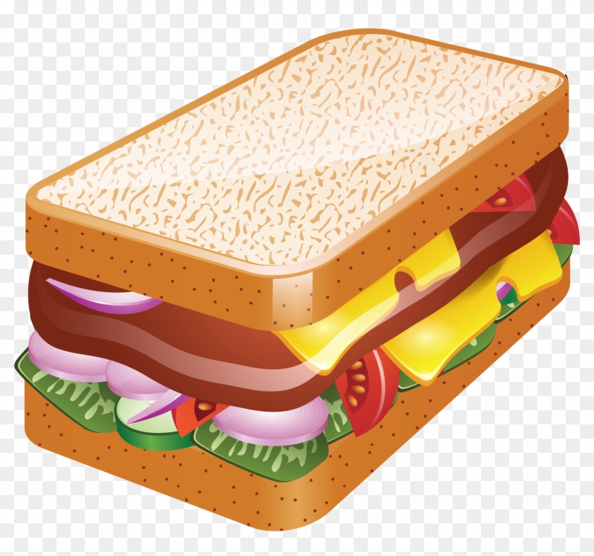 Sandwich Clipart Transparent Background #167583