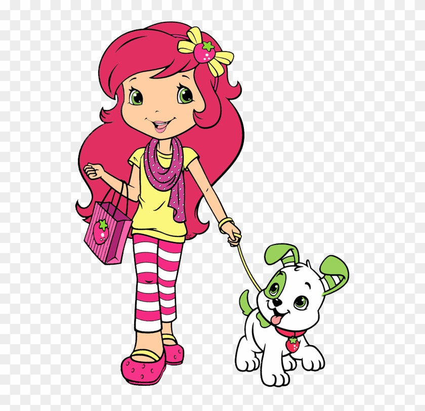 Pupcake Strawberry Shortcake Walking Pupcake - Strawberry Shortcake Cartoon Pupcake #167651